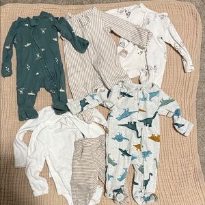 Carter's footies & preemie bundle